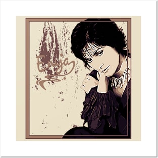 Enya // Brown Vintage Posters and Art